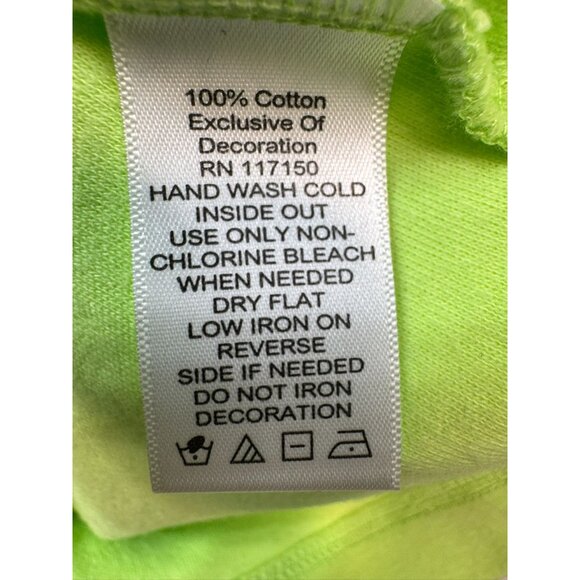 Quacker Factory Womens Beaded V-Neck Tee Top 2X Green Short Sleeve Cotton - Picture 3 of 11